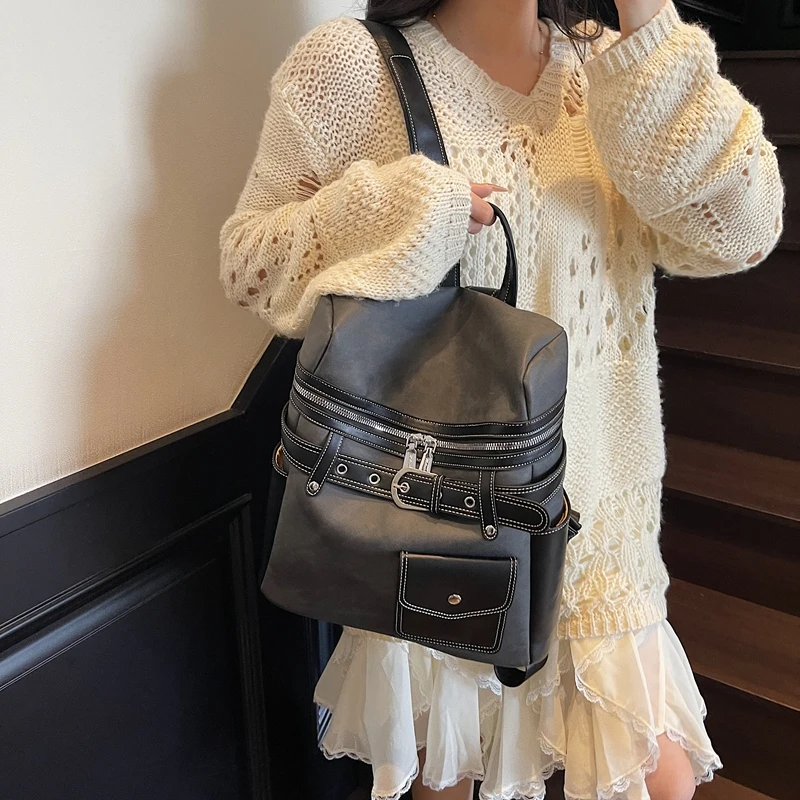 Women's Pu Leather Small Backp - đánh giá và giá Luxury Zipper Bags