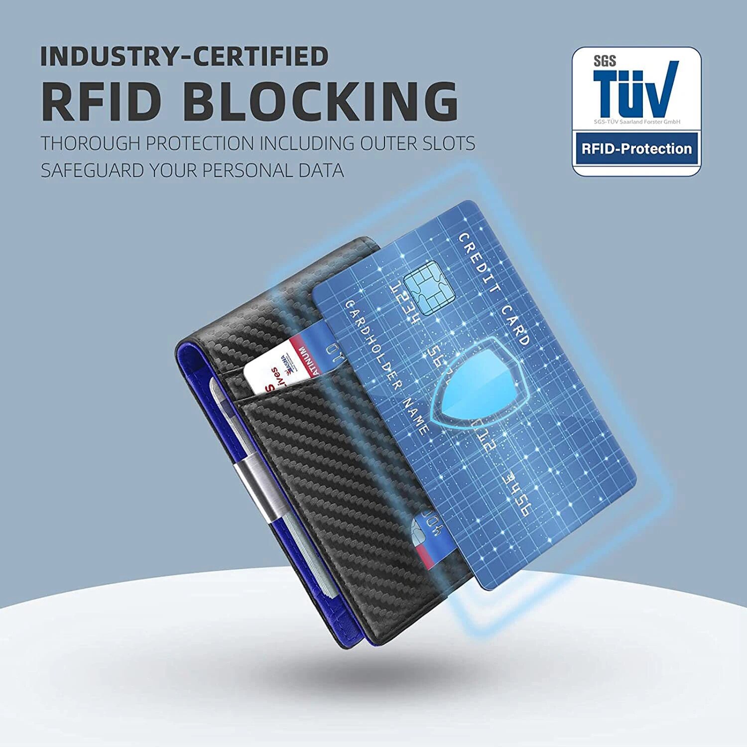 Rfid Carbon Fiber Card Holder  - đánh giá và giá Luxury Bags Photos