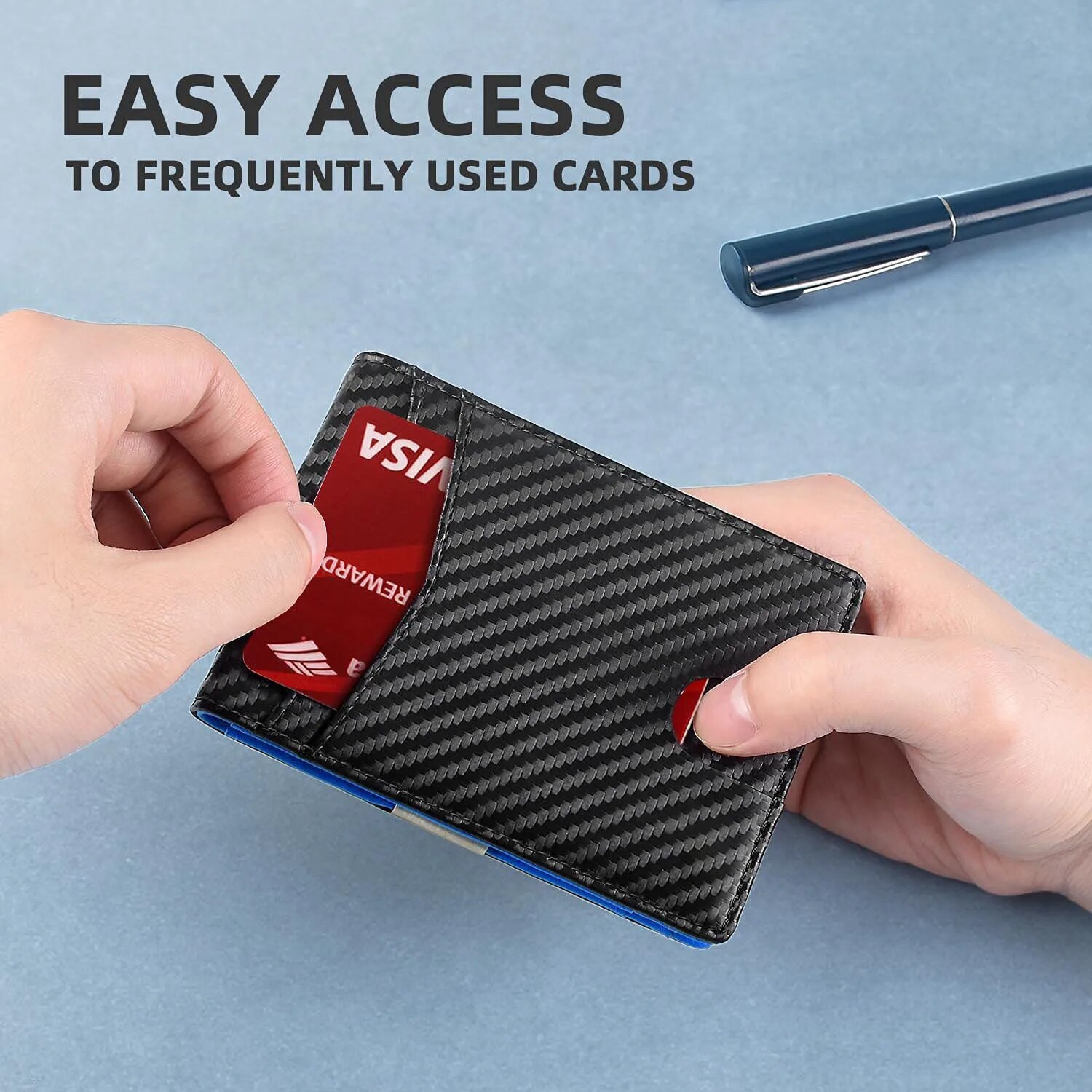 Rfid Carbon Fiber Card Holder  - đánh giá và giá Luxury Bags Photos
