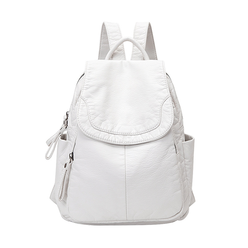 Women's Backpack White Washed  - đánh giá và giá Luxury Bags White