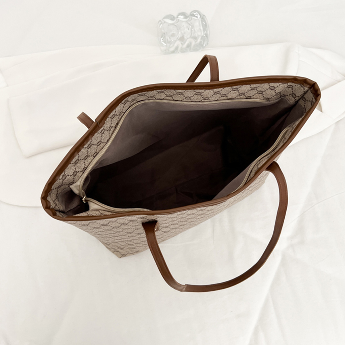 Luxury Vintage Women Tote Bag  - đánh giá và giá Tote Bag Leather Monogram