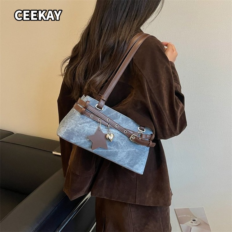 CEEKAY Women's Handbag Multi-C - đánh giá và giá Saddle Bag Distressed