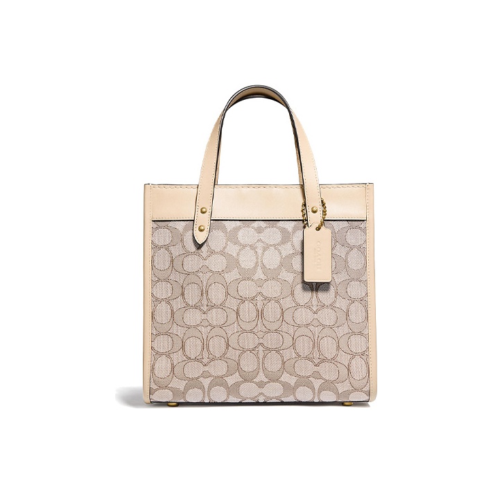 COACH Field Fabric With Leathe - đánh giá và giá Tote Bag Leather Monogram