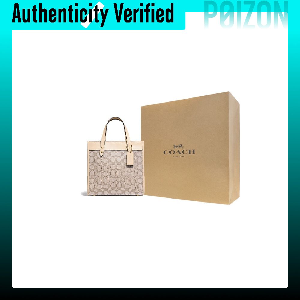 COACH Field Fabric With Leathe - đánh giá và giá Tote Bag Leather Monogram