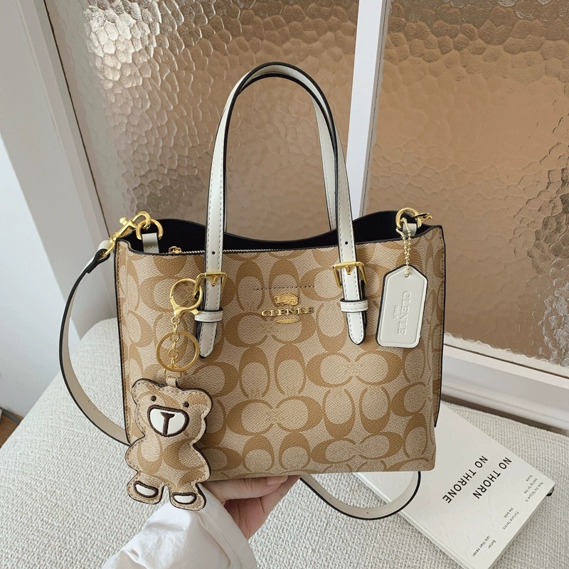 Elegant Monogram Tote Bag in C - đánh giá và giá Tote Bag Leather Monogram