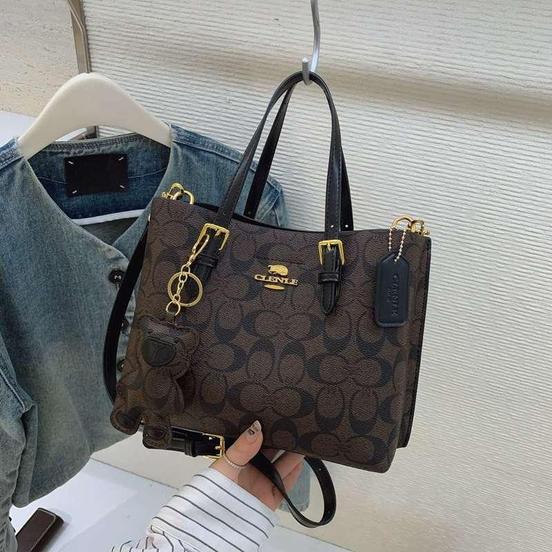 Elegant Monogram Tote Bag in C - đánh giá và giá Tote Bag Leather Monogram
